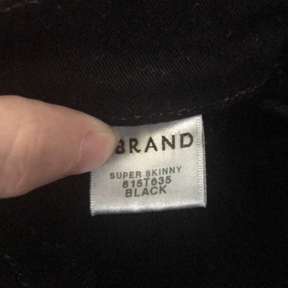 J brand velvet jeans skinny - Picture 2 of 2